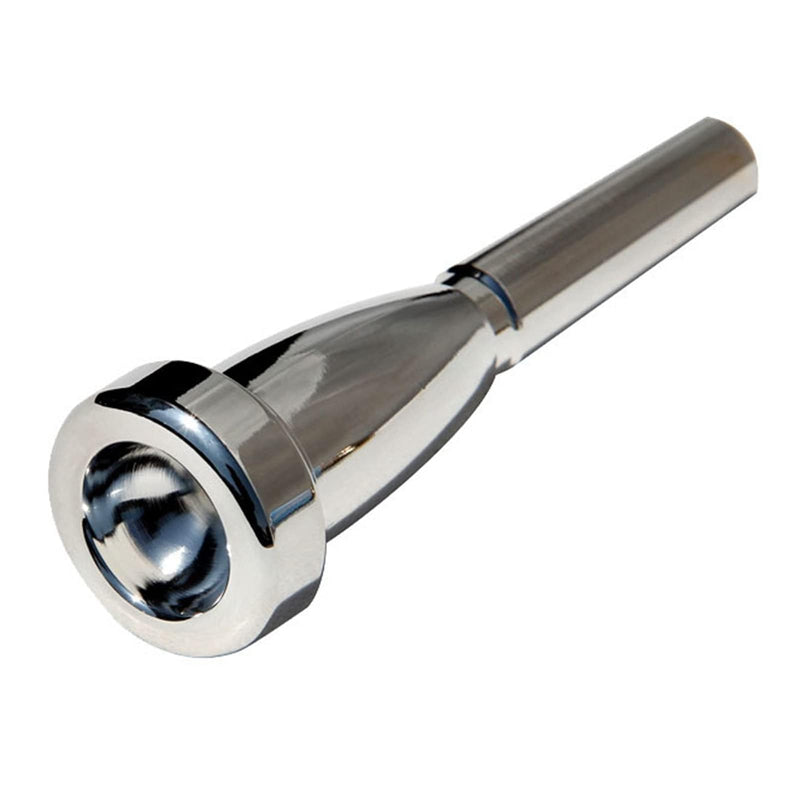 Trumpet Mouthpiece Replacement, Silver Plated Trumpet Mouthpiece Brass 1.5C Mouth Piece Accessories Instruments for Beginners, Professional Players(1.5C)