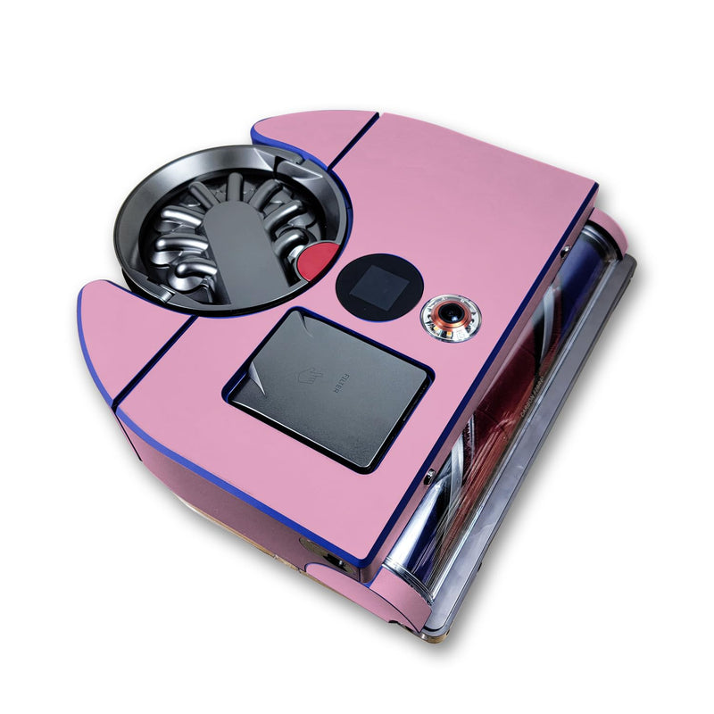 Skin Compatible with Dyson 360 Vis Nav - Solid Pink - Premium 3M Vinyl Protective Wrap Decal Cover - Easy to Apply | Crafted in The USA by MightySkins Matte Finish