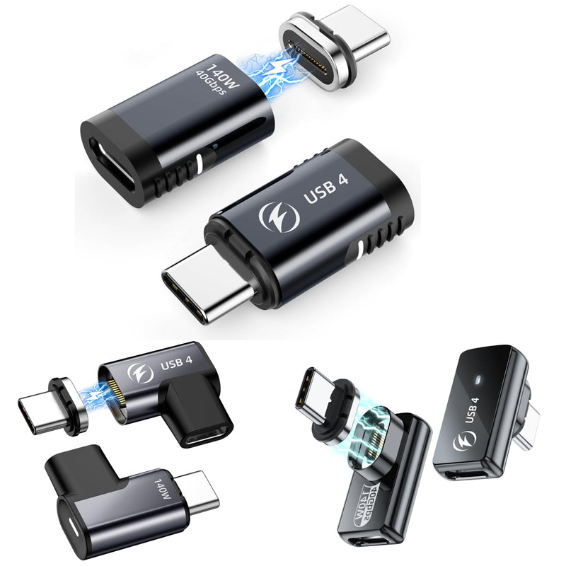 HanCenDa 140W Magnetic USB C Adapter 8Pack