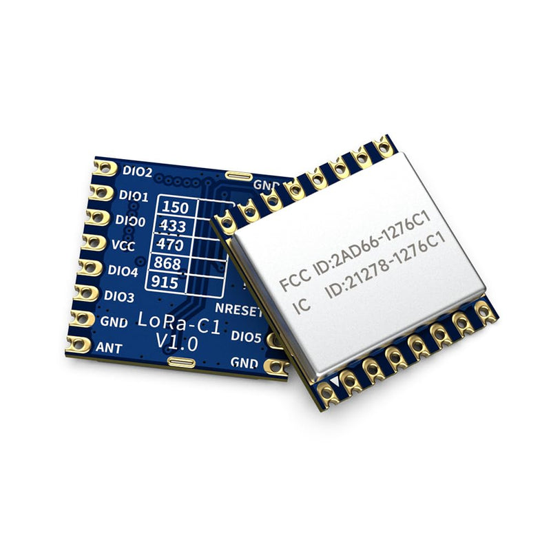 LoRa sx1276 Networking Transceivers LoRa1276-C1 915 Mhz x2 PCS | Compatible with RFM95W LoRa RF Chip Module