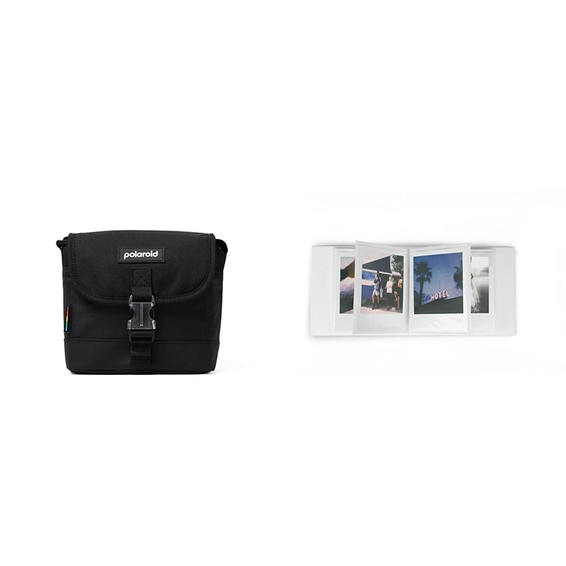 Polaroid Camera Bag and Photo Album Bundle - Compatible with I-Type and 600 Cameras (6289, 6178)