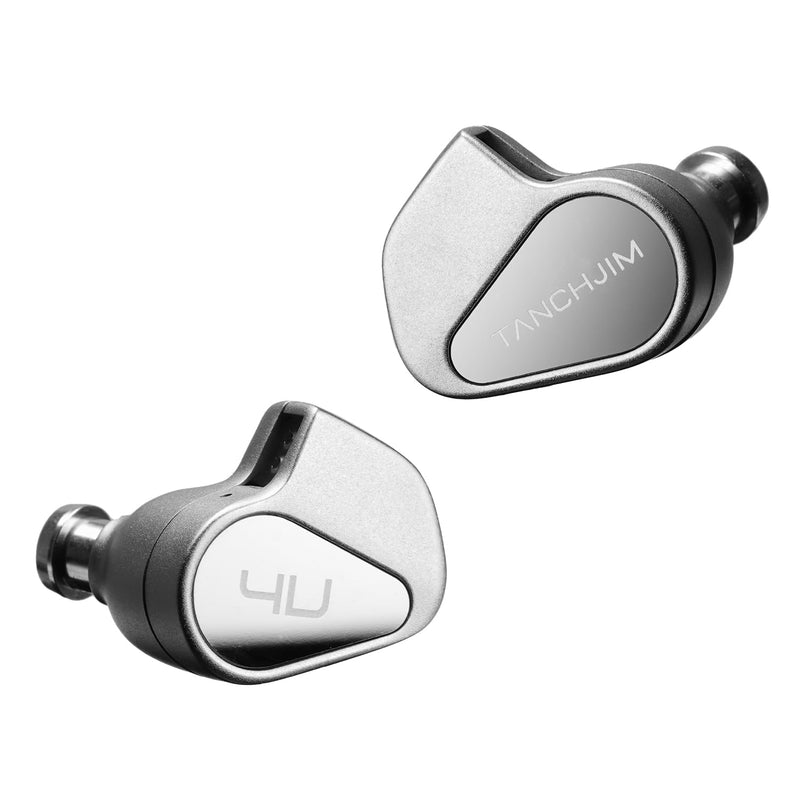 HiFiGo TANCHJlM 4U DMT-4Ultra in-Ear Monitors, Double-Chamber Dynamic Driver IEM Earphones with 4-Level Adjustable Circuit Filter System (4U)