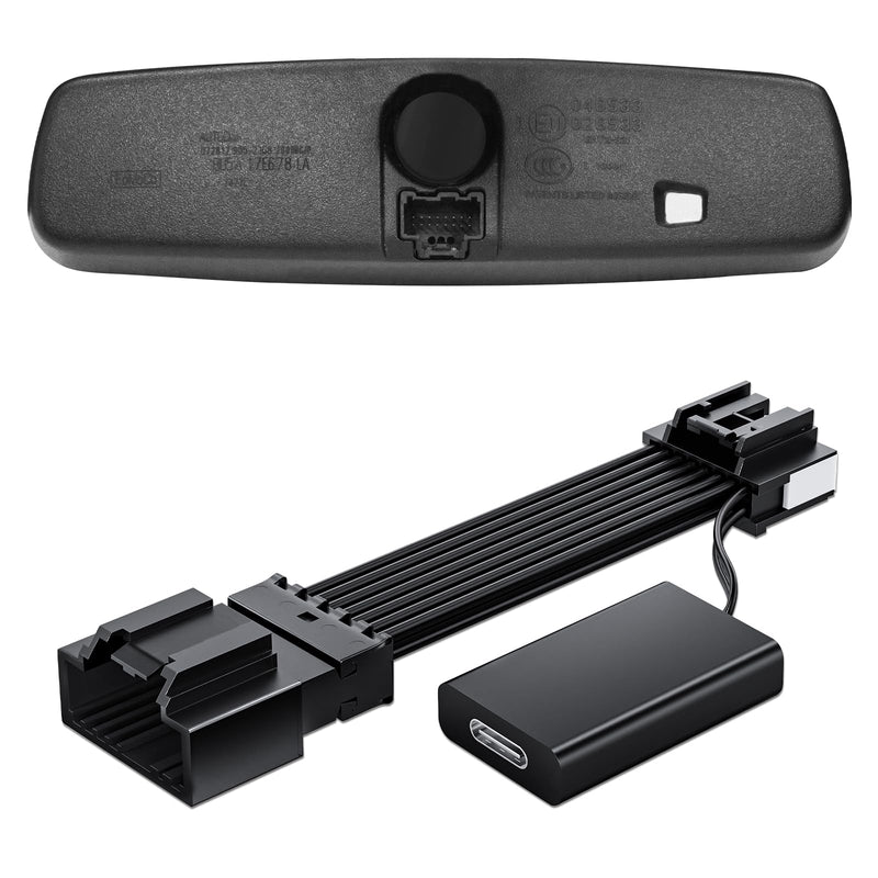 [AUSTRALIA] - mangoal Dashcam Power Adapter Custom for Ford 16 Pin (Model A) for F150/F250/F350 Explorer Bronco and etc,Hide The Wires,GPS Radar Mirror Camera Dash Cam Adapte,Connects to Rearview Mirror(Exposed) 