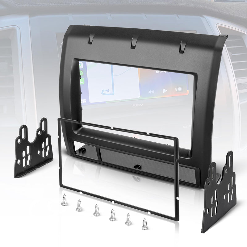 NuIth Double DIN Radio Installation Dash Kit Fits for 2005-2011 Toyota Tacoma, Factory Clips Required, Aftermarket Radio Dash Stereo Mounting Installation Trim Bezel Bracket Kits