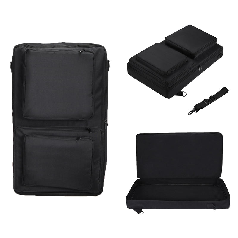 Storage bag case is suitable for Pioneer DDJ-SR 2/SR, Native Instruments Traktor Kontrol S4 Mk3,Portable adjustable shoulder strap large capacity (DDJ-SR 2)