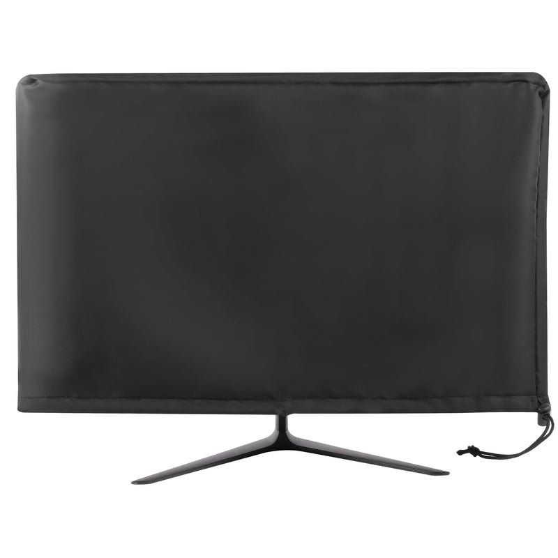 Monitor Dust Cover Heavy Duty Anti-tear Full Body Protective Case Universal for 38-40" Computer LED LCD Screen Wih Adjustable Bottom Tight Rope Black -39Wx18Hx3.5D in 38"-40" in