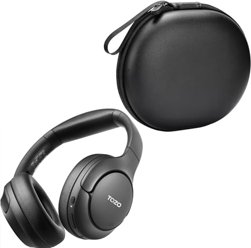 TOZO HT2 Hybrid Active Noise Cancelling Headphones, Headphone Case Cover HT2 HA1 HT1 Wireless Headphones,