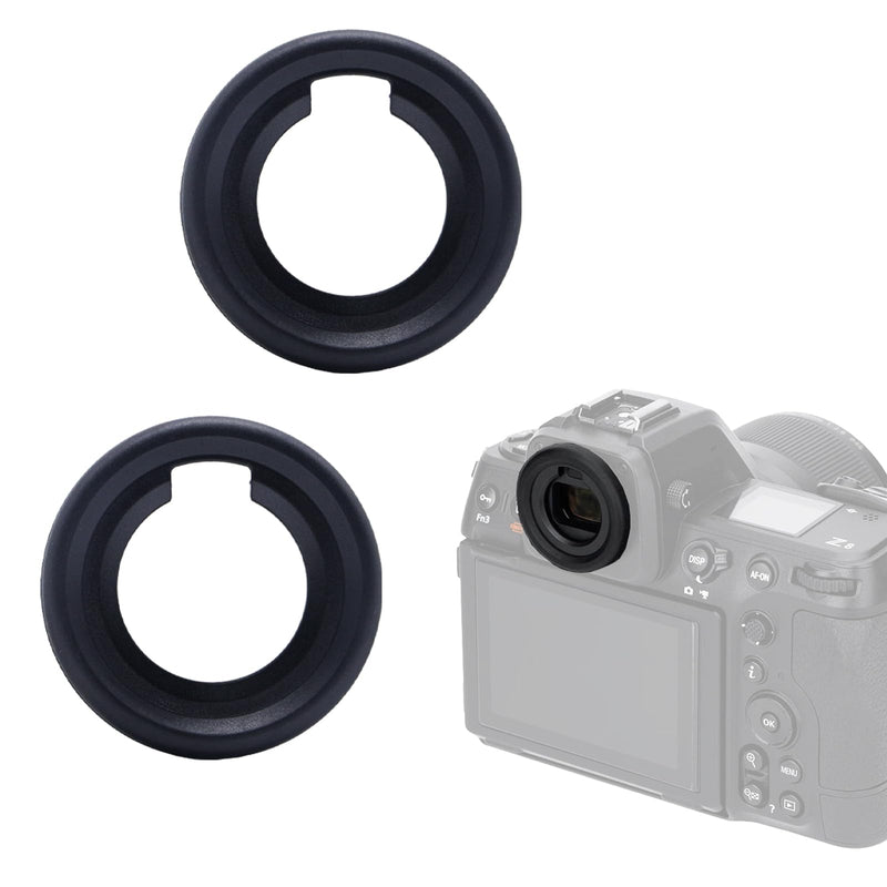 PCTC Viewfinder Eyecup Eye Cup for Nikon Zf Z8 Z9 Cameras, Replaces Nikon DK-33 Eyecup,Plastic Materials(2 Pack)