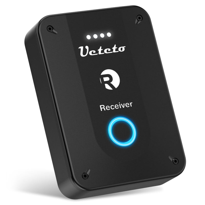 [AUSTRALIA] - Ueteto Wireless in Ear Monitor System 2.4G Stereo IEM System with Transmitter Beltpack Receiver Automatic Pairing, for Studio, Band Rehearsal, Live Performance Receiver Only-NEW 