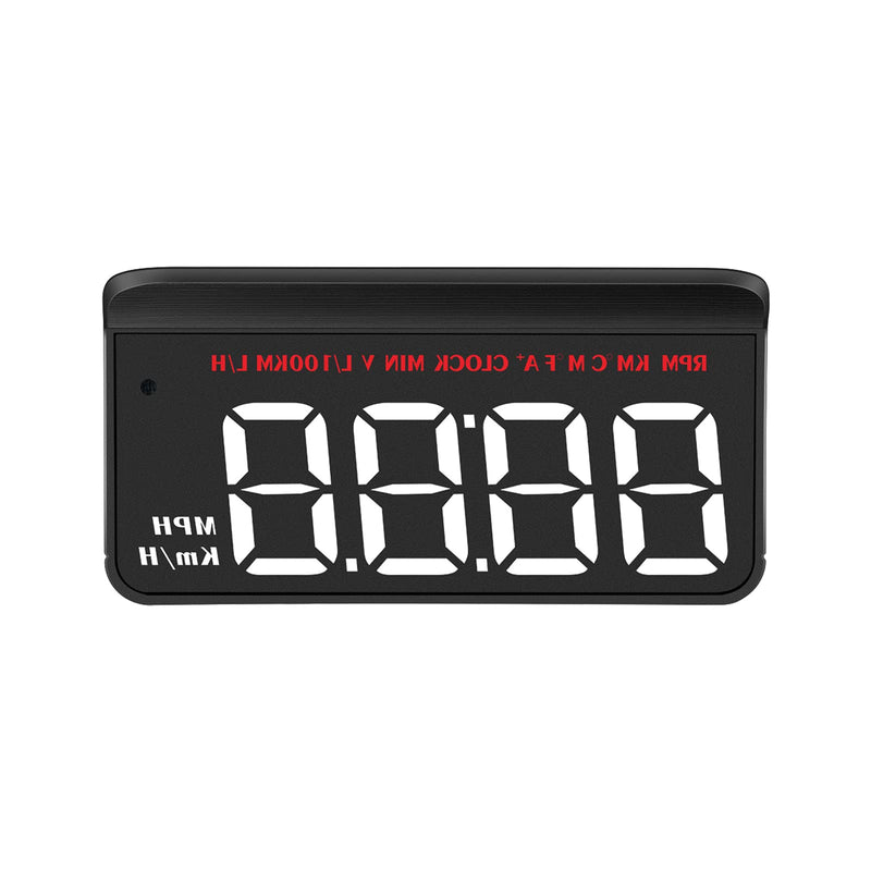 [AUSTRALIA] - Windshield Head Up Display for Car, Digital Speedometer for Car with OBD2/EUOBD Interface, HUD Car Speedometer MPH with Water Temperature, Mileage，Overspeed Alarm, Fatigue Driving Alarm, RPM 