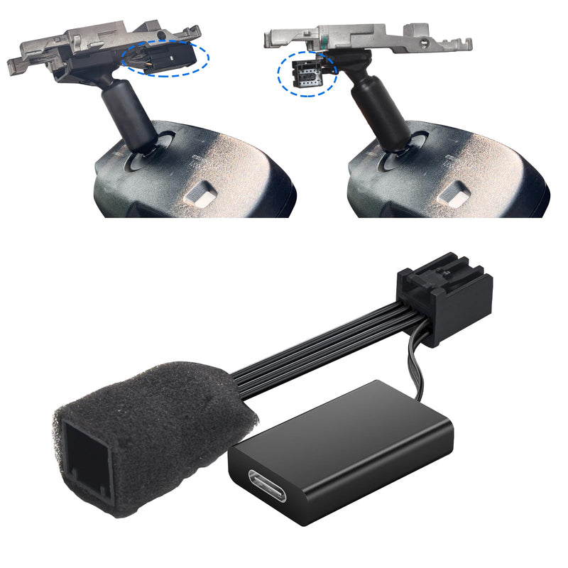 [AUSTRALIA] - Dashcam Power Adapter Custom for GM 10 Pin (Model A) for Chevy GMC Buick Cadillca,Silverado Sierra Escalade and More,GPS Radar Mirror Camera Dash Cam Adapter,Connect Auto-Dimming Connector (Hidden) 