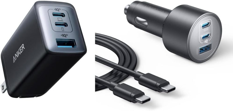 Anker USB C Charger with 167.5W USB-C Car Charger