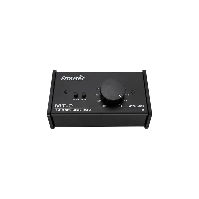 Big Knob Passive Studio Monitor Controller, Professional Monitor Volume Control for Precise Audio Control, Ideal for Studio and Home Audio System