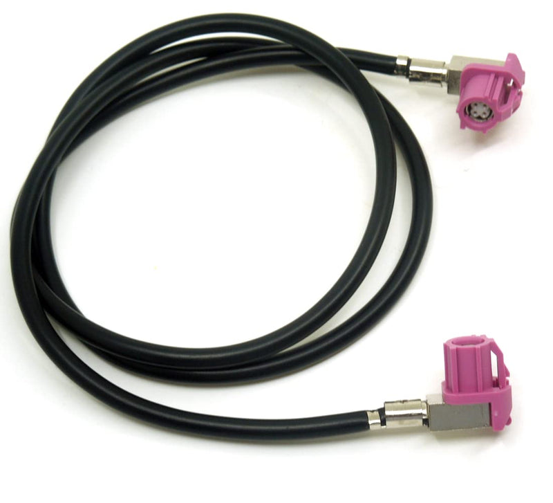 FAKRA H 535 4-Core LVDS HSD CIC Female Video Retrofit Monitor Display Cable 80cm Compatible with BMW Head Unit