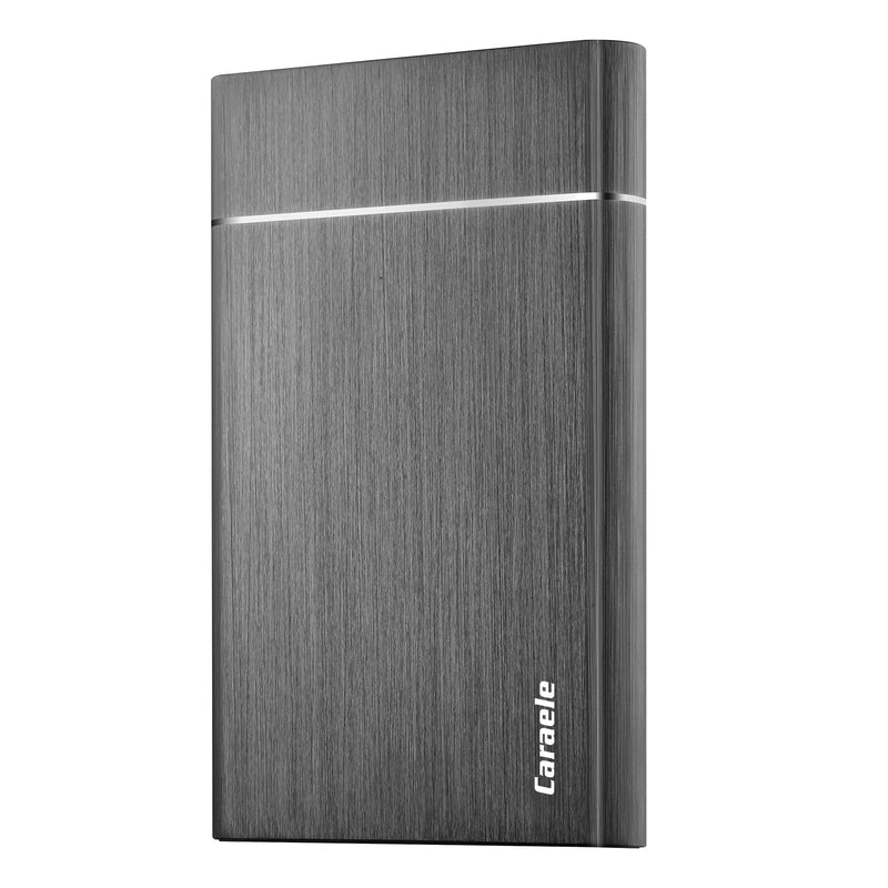 750GB Portable External Hard Drive USB3.0 Mobile HDD Storage for PC, Mac, Desktop, Laptop, Mac, Chromebook, Xbox One, Xbox 360, PS4 (Black) 750GB Black