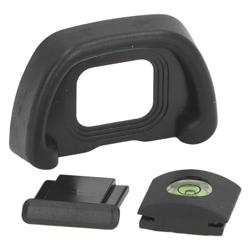 Eyepiece Eyecup Eye Cup, DK 31 Viewfinder Eyepiece Eyepiece + Level + Hot Shoe Cover 3 in 1 Set for Camera Viewfinder Microsingle Goggles