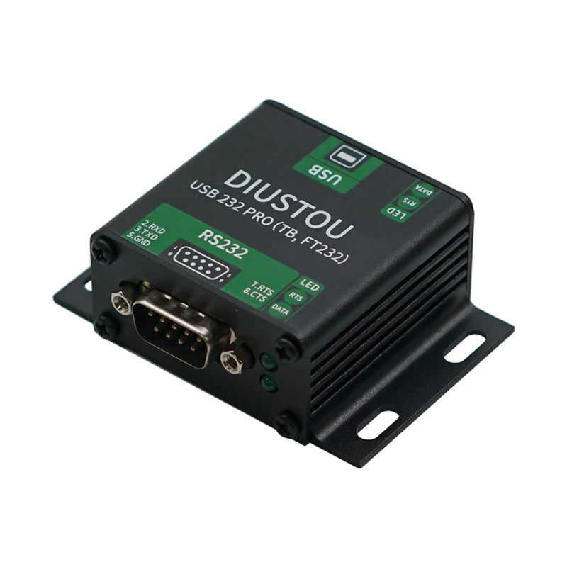 FT232 RS232 to USB Serial Port Conversion Module Isolated, Industrial Grade Stable and High Speed DB9 Interface Bidirectional Conversion