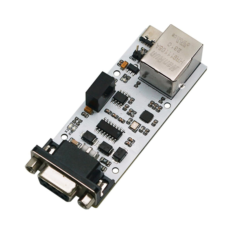 Serial Port to ETH Ethernet (RJ45) Module Digitally&Power Isolated USB to RJ45 Converter Module Interface TTL RS232 RS485 to ETH RJ45 Network Port (RS232 to ETH) RS232 ETH PLUS