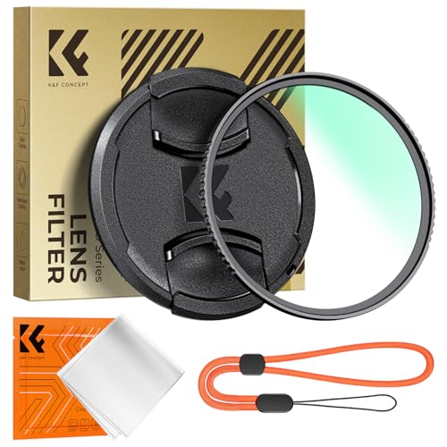 K&F CONCEPT 67mm MC UV Lens Protection Filter with Filter Cap Ultra-Slim