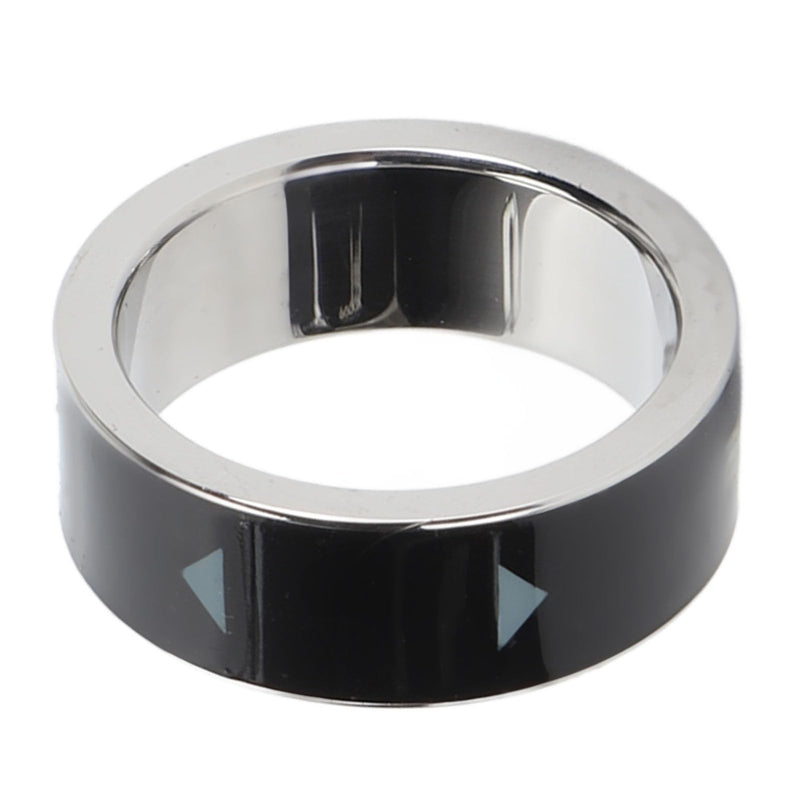 Smart Scrolling Ring, Waterproof Smart Ring Page Turner Ring with Remote Control Function, Magnetic Charging Video Scrolling Ring for Camera Music Electric Book Size 12