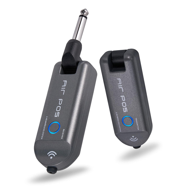 [AUSTRALIA] - MOOER Air P05 Wireless System Instruments Tansmitter and Reciever for Electric Guitar, Bass, Acoustic Guitar, Audio Mixer, Amplifier, Pedalboard with 1/4" Instruments Plug 