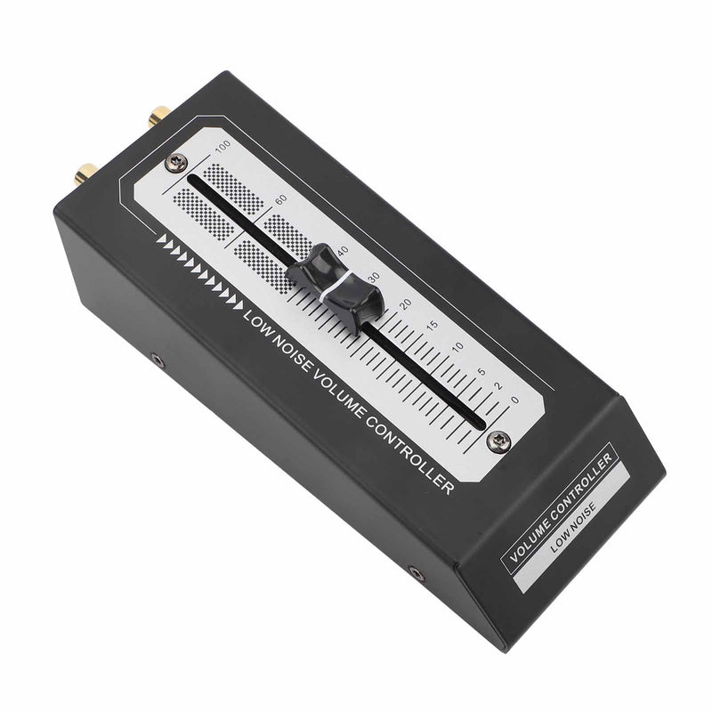 [AUSTRALIA] - Passive Volume Controller Metal Audio Preamp Speaker Volume Controller for Home Studio Hi-Fi Systems Clear Sound Preamp Adjuster Plug & Play 
