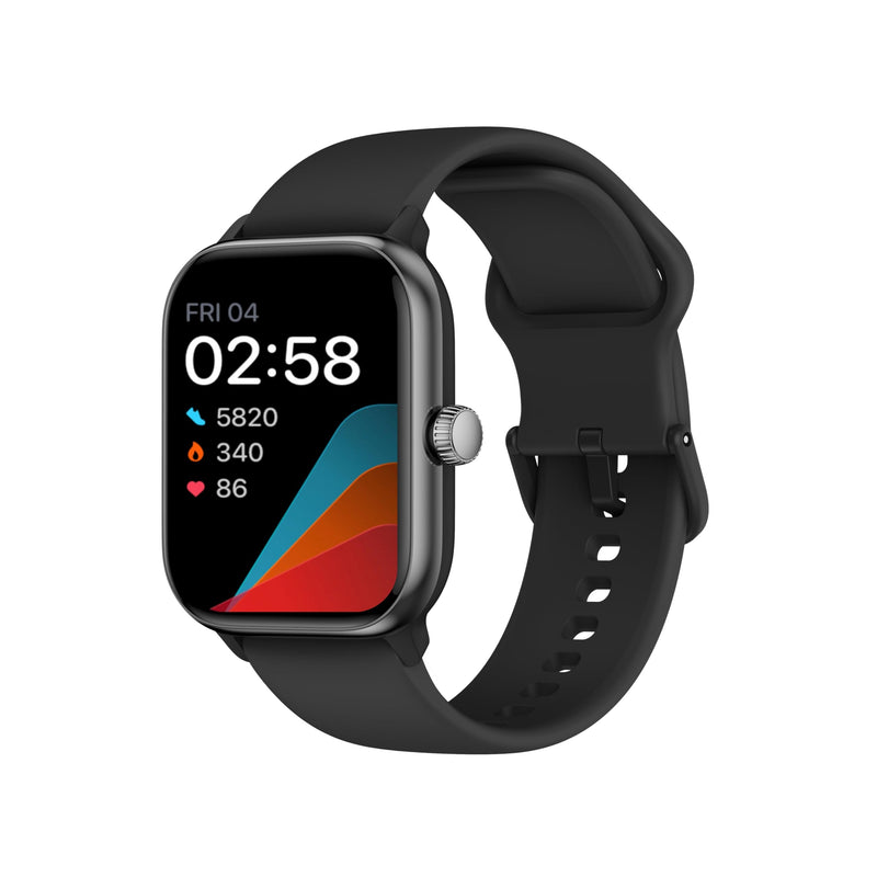 Smart Watch – Watches for Women & Men, Fitness trackers, Heart Rate Monitor, Blood Pressure, Waterproof, Smartwatch, Compatible Android & iPhone Phones, Smartwatches Black