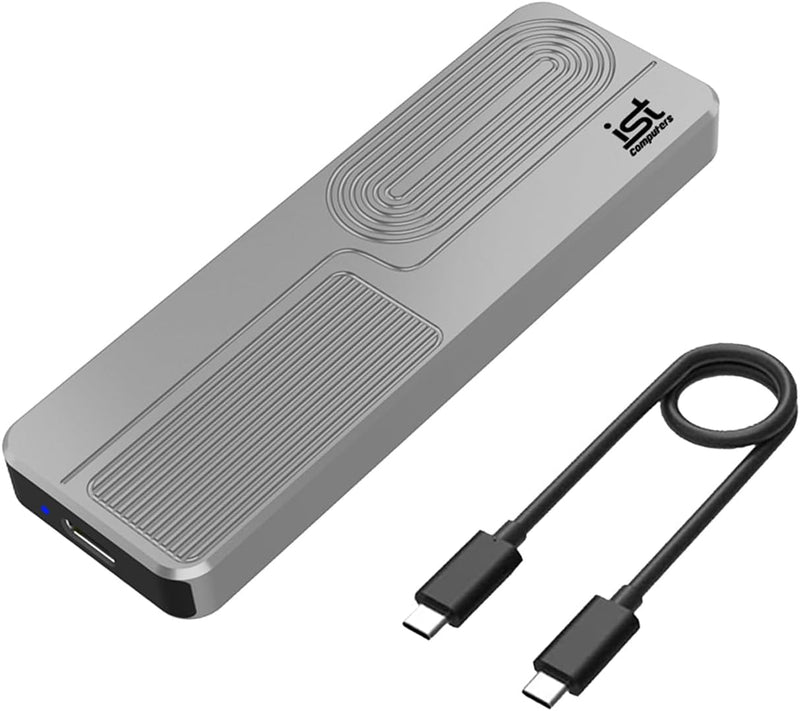 256GB Ultra Speed Portable SSD (PCIe NVMe 4.0, USB-C 3.1 Gen2 Type C, Up to 1050MB/s, Only 2.8 oz, Built w/Kingston, Micron, Crucial) External Hard Drive for iPhone 15, PC, Mac, PS4, Camera 256GB