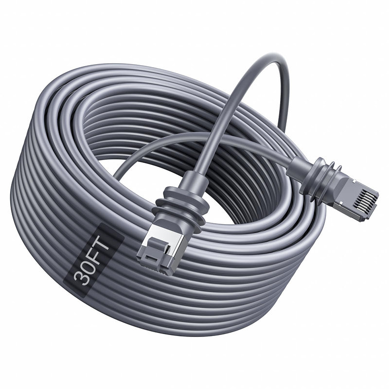 SURVADV® Starlink Mini Ethernet Cable for Starlink 4/4X/Mini & V5, 30FT | IP68 Waterproof Replacement Starlink Mini Cat6 Cable Extension RJ45 Coupler for Starlink Standard 4/4X/Gen 4/Mini & V5 Dish 30FT/10M