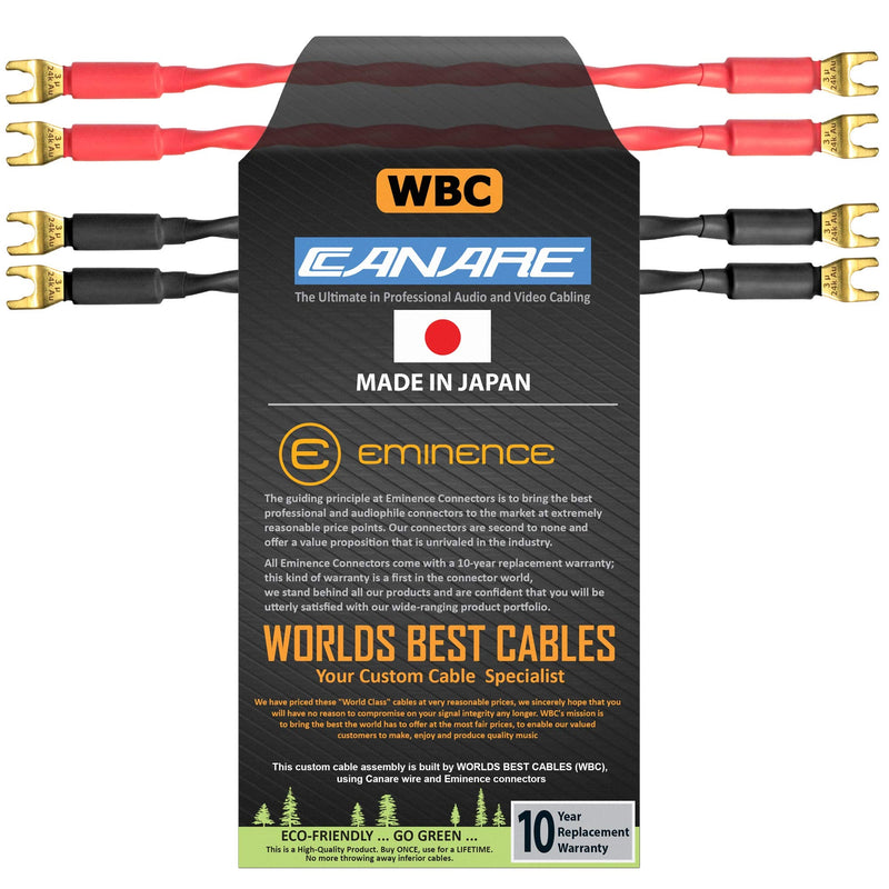 [AUSTRALIA] - WORLDS BEST CABLES Custom Made Interconnect Cable - Canare 4S11 Wire and Neutrik-Rean NYS231BG and Neutrik NP2X-B Plugs 