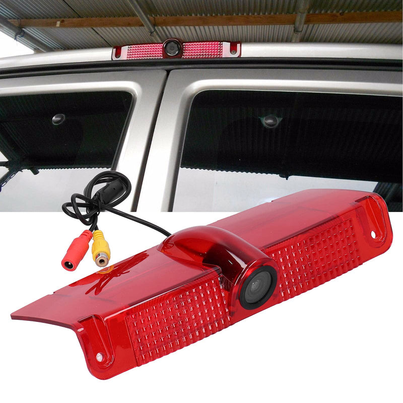 Reverse Camera,Car Rear View Backup Camera 3rd Brake Light Position Mounted,Vehicle Backup Cameras Fit for Express Van 2003-2017