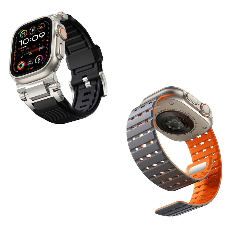Bandletic FKM Band and Magnetic Strap Compatible with Apple Watch