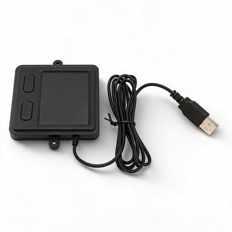 Zunate Wired USB Touchpad, High Sensitivity Portable Trackpad for Laptop and Desktop, Mini External USB Touchpad Trackpad with 2 for 10, 8,7