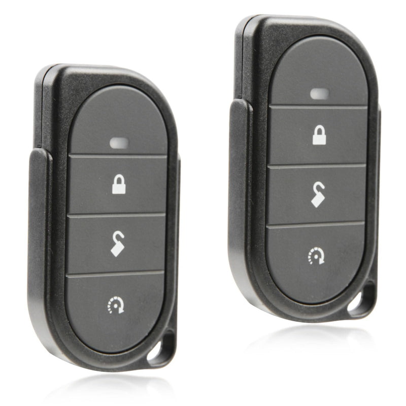 [AUSTRALIA] - 2X USARemote Keyless Entry Remote Car Key Fob 4-Button Replacement for Viper Alarm Security System (7146V, 4105V, 5305V, 3305V, 5105V, 3102V, 3305V, 3105V) Two 