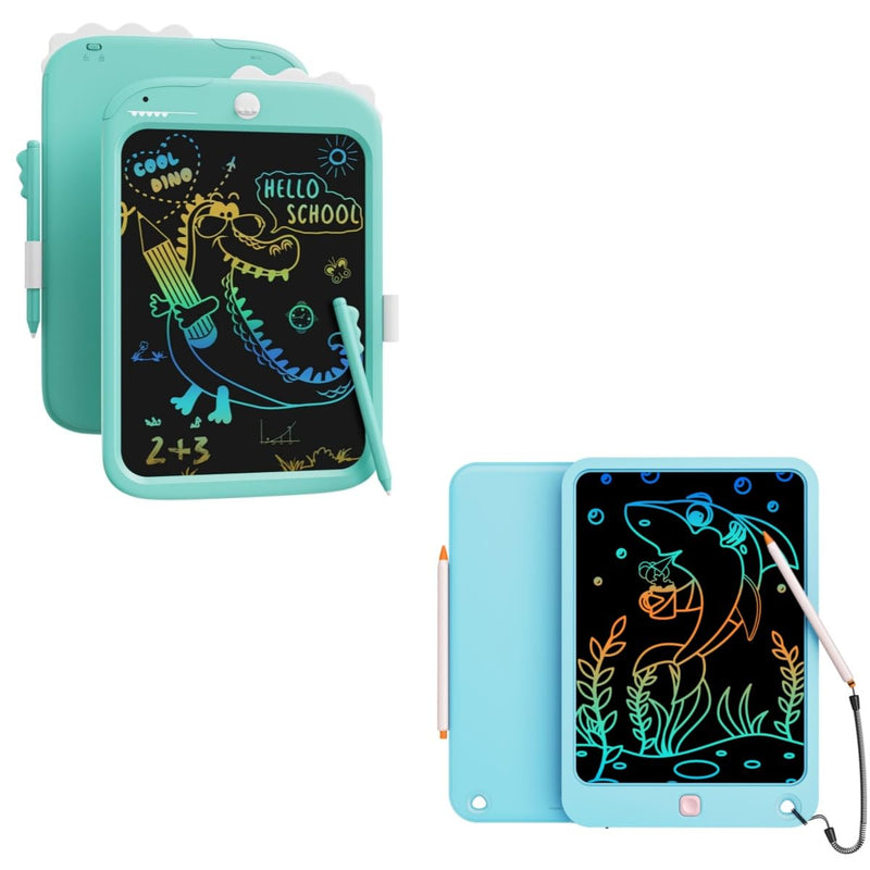 LCD Writing Tablet 10 Inch(Blue+Lake Blue)