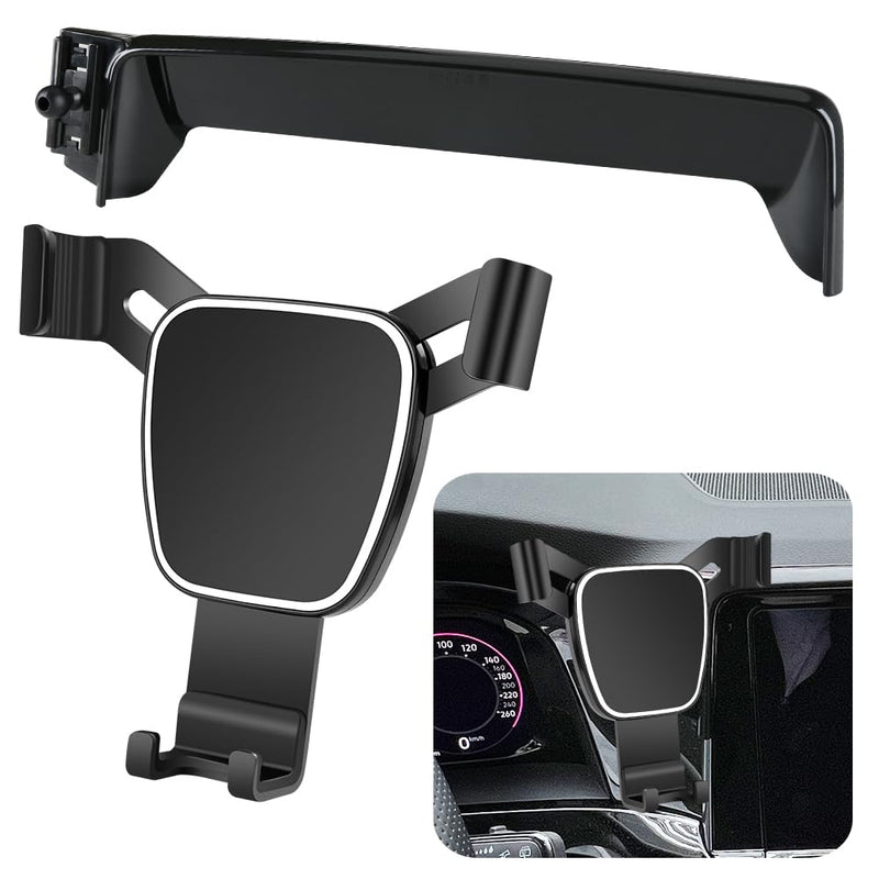 Car Phone Holder for VW Atlas 2024 2025 2026，Atlas Cross 2024 2025 2026 Auto Accessories Navigation Bracket Interior Decoration Screen Mobile Cell Phone Mount case