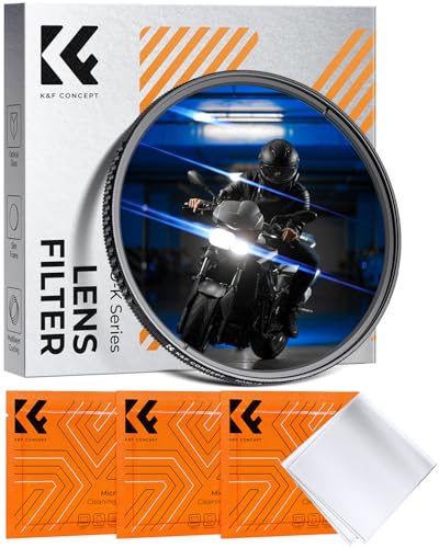 K&F CONCEPT 72mm Blue Streak Lens Spaced Effect Filter