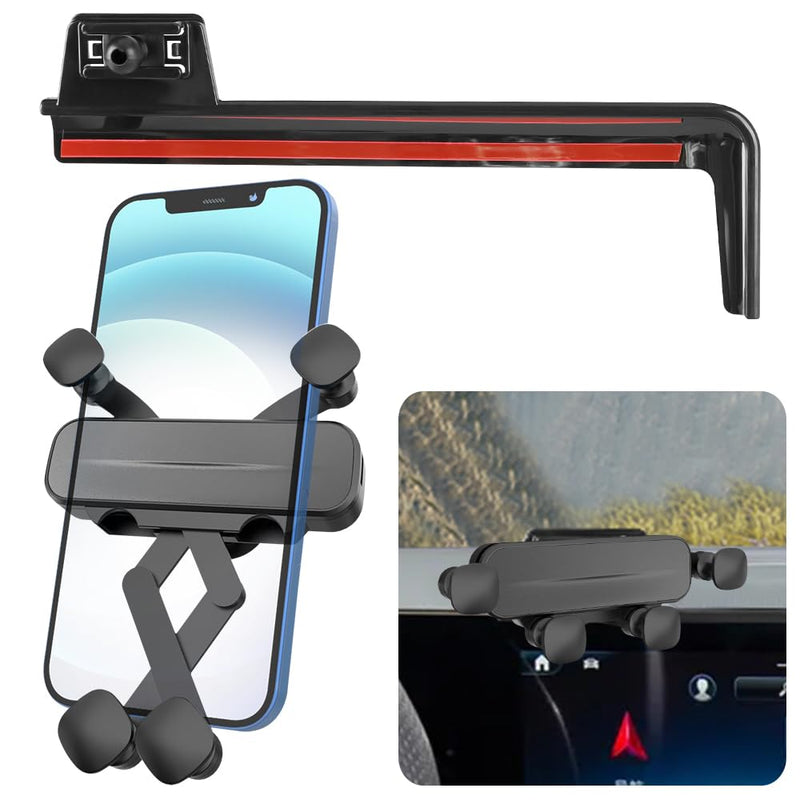 Car Phone Holder for Mercedes Benz GLB Class 2020 2021 2022 2023 2024 2025 GLA CLA EQB Auto Accessories Navigation Screen Bracket Interior Decoration Mobile Cell Phone Mount
