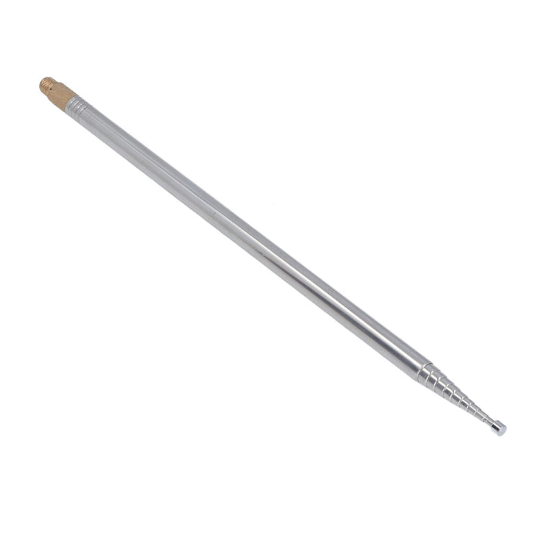 Shortwave Antenna 201 Stainless Steel Telescoping 10 Sections 2.5m Length for Shortwave Communication