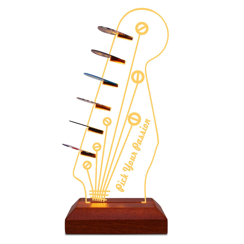 YuanDian Light up Guitar Pick Holder Style Guitar