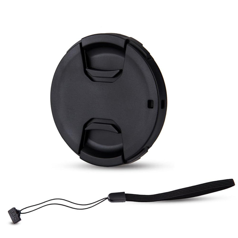 [AUSTRALIA] - JJC 58mm Front Lens Cap Cover + Elastic Anti-Loss Cap Keeper Leash for Canon EF-S 18-55mm f/3.5-5.6 IS STM, Fujifilm XF 18-55mm f/2.8-4 R LM OIS, XC 16-50mm f3.5-5.6 OIS Lens & More 58mm Thread Lenses 