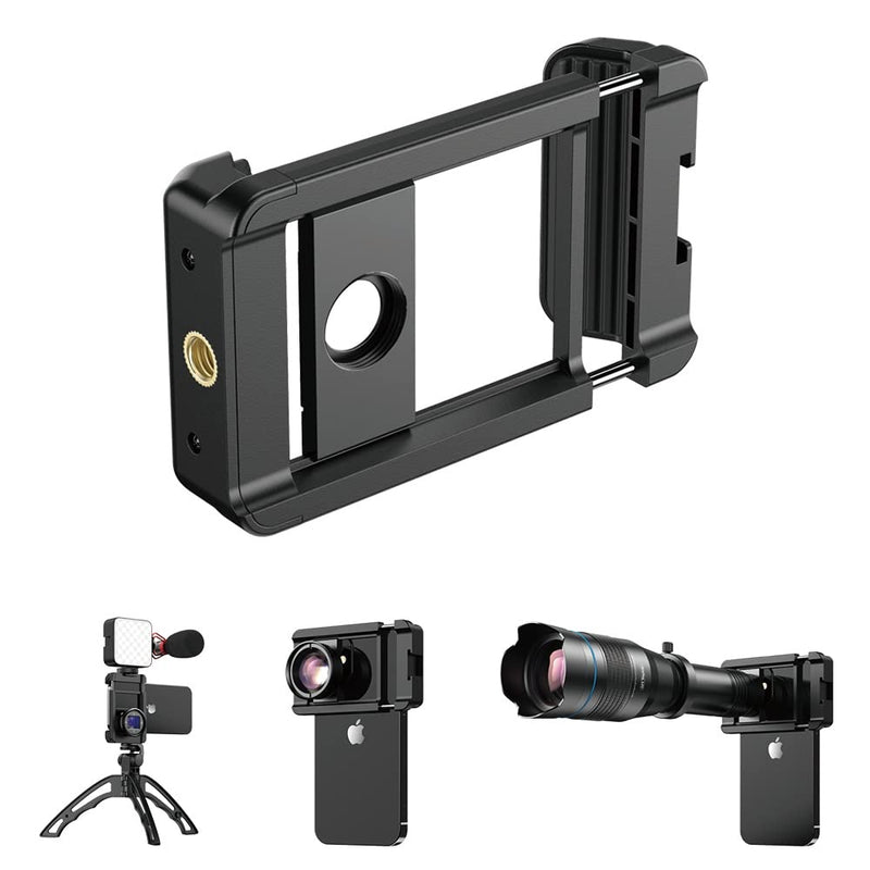 [AUSTRALIA] - APEXEL 17 mm Thread Lens Adapter, Lens Attachments for Telephoto/Macro/Wide Angle/Fisheye/Flow/Radial/Star Filter/Kaleidoscope Lens, Lens Holder Works with Almost All Smartphones 17mm Thread 