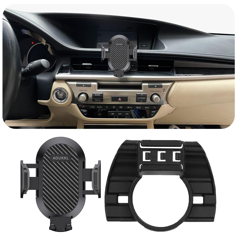 Car Phone Holder Fits for Lexus ES 300h / ES 350 2013-2018 Accessories,Thick Cases Friendly,Cell Phone Mount for 4.7-7 in Phones,360 Degree Rotation,Easy to Install