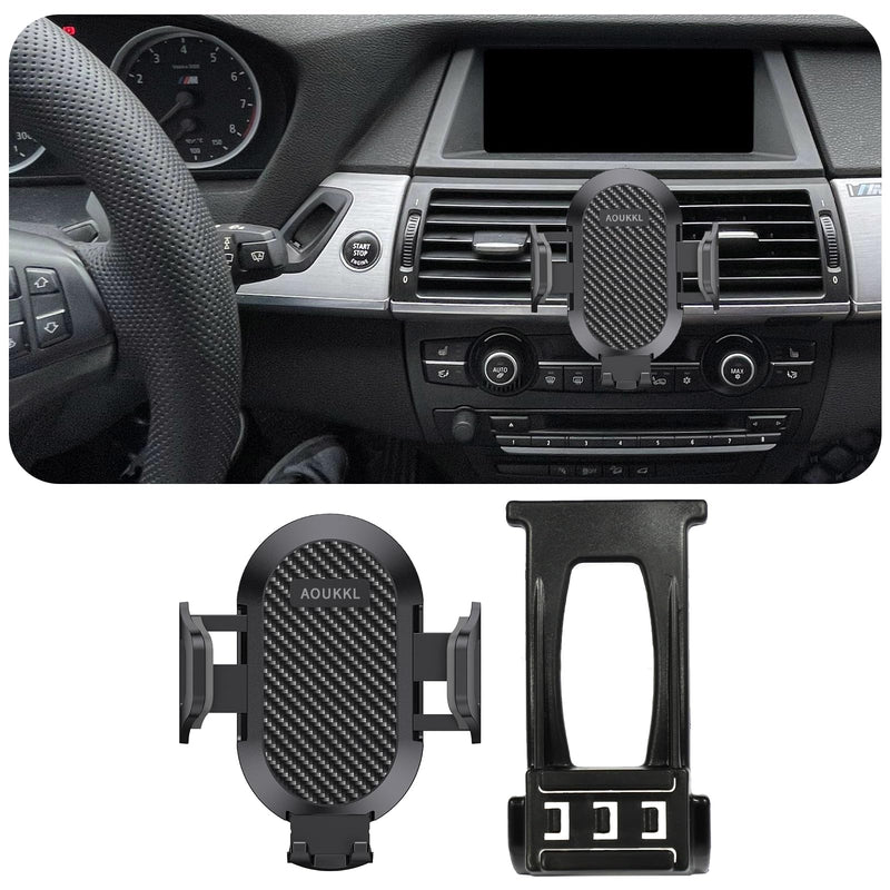Car Phone Holder Fits for BMW X5 E70 X6 E71 E72 2008-2013 Accessories,Thick Cases Friendly,Cell Phone Mount for 4.7-7 in Phones,360 Degree Rotation,Easy to Install X5 X6 2008-2013
