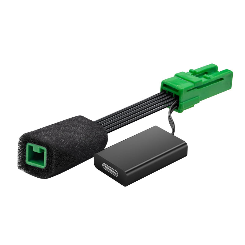 [AUSTRALIA] - mangoal Dashcam Power Adapter 3 Pin (Model A) Custom for Volvo XC40 XC60 XC90 S60 V60 C40 and More,Hide The Wires, GPS Radar Mirror Camera Dash Cam Adapter Cable, Connects to Rearview Mirror (Hidden) Green 
