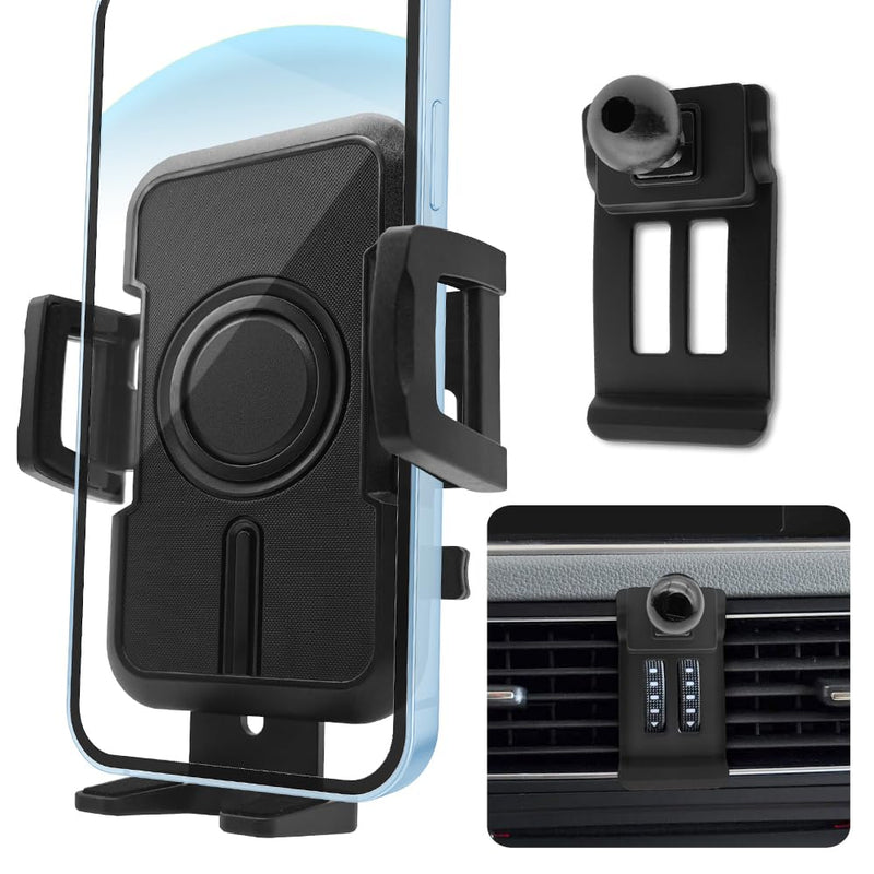WAAPAK Car Phone Holder Mount 2010-2025 Audi Q5 SQ5 Auto Accessories Interior Decoration Smartphone Thick Case Cradles Navigation Bracket iPhone (Audi-Q5-10-17) Audi-Q5-10-17