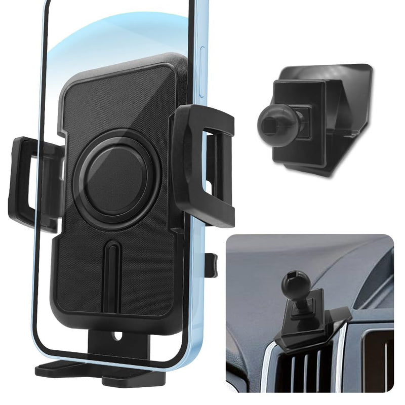 WAAPAK Car Phone Holder Mount 2015-2024 Ford Edge Auto Accessories Interior Decoration Smartphone Thick Case Cradles Navigation Bracket iPhone