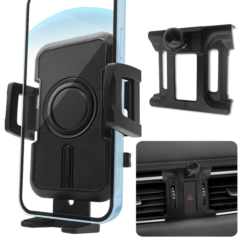 WAAPAK Car Phone Holder Mount 2017-2024 Mazda CX-5 Auto Accessories Interior Decoration Smartphone Thick Case Cradles Navigation Bracket iPhone
