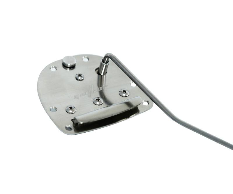 Guyker Guitar Tremolo Tailpiece Bridge Compatiable with JM JA Guitar Vibrato and Whammy Assembly Replacement for Jazz Electric Guitar, JM001