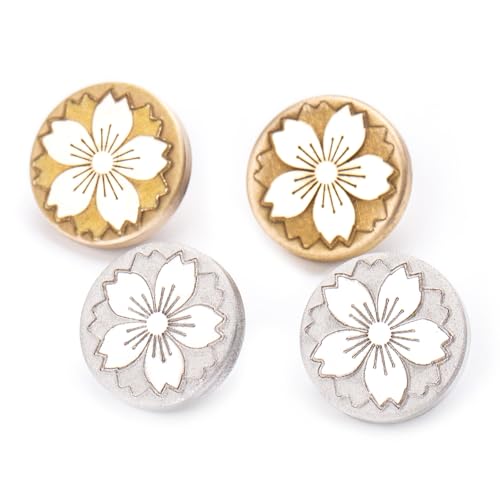 Camera Shutter Button for Fuji X-T5 X-T3ii X-T200 X-T4 (2 Silver and 2 Brass) 2 silver and 2 brass